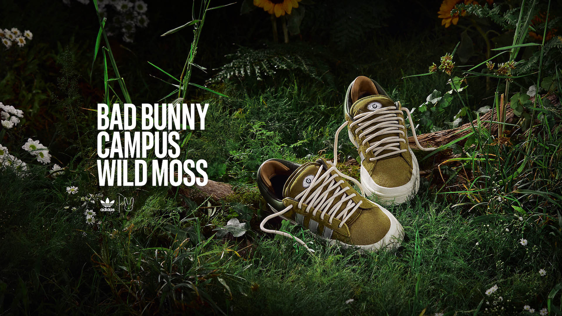 Leo un libro Aislar mármol Bad Bunny and adidas Set to Drop a Coachella Shoe – The Campus Wild Moss