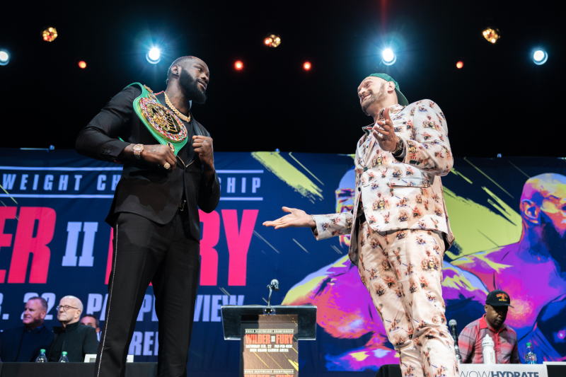 Wilder vs. Fury II Press Conference Premiere Boxing Champions