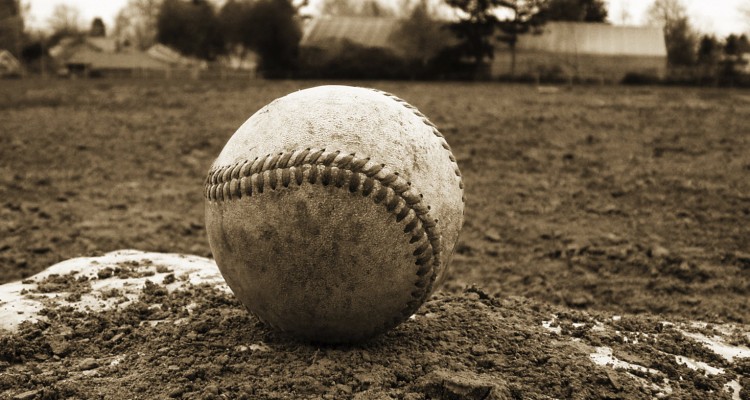 Baseball-on-home-plate
