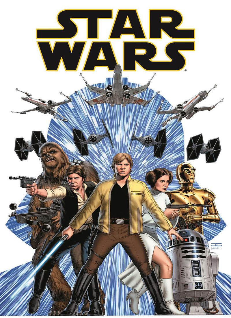 Star Wars Comic book cover- A2