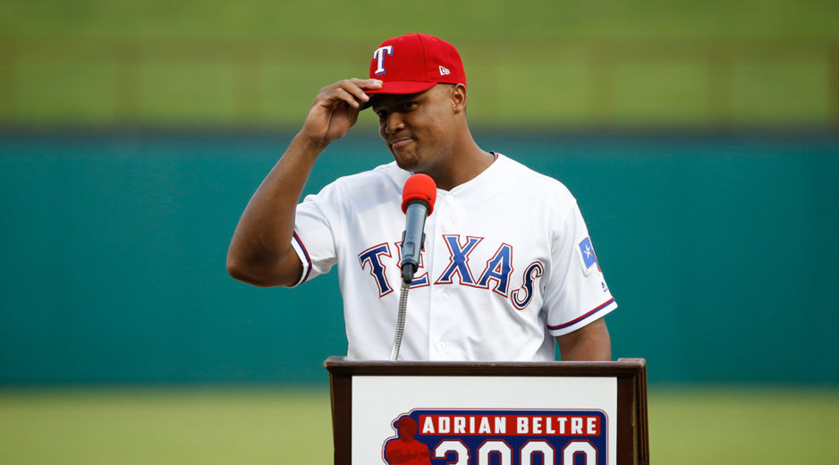 Baseball Player Adrian Beltré