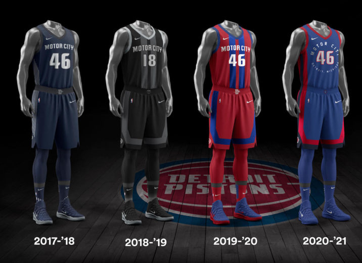 Detroit Pistons City Edition Jersey NBA
