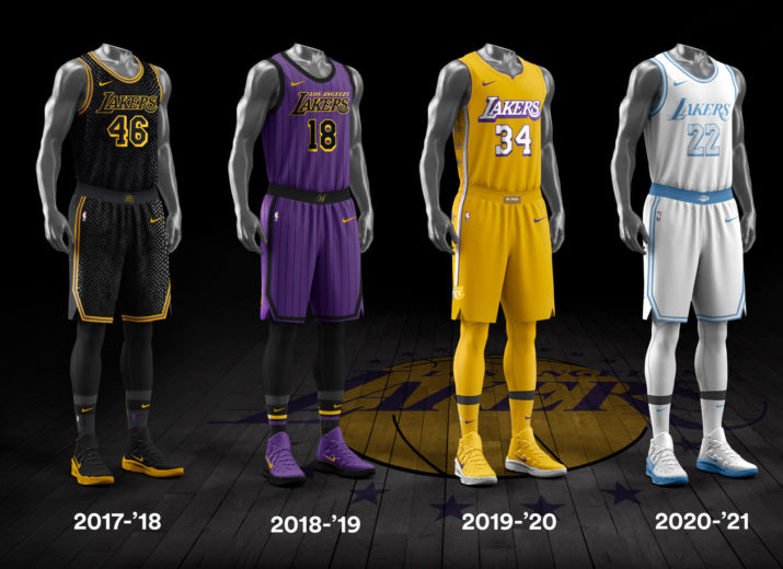 LA Lakers NBA City Edition Jersey