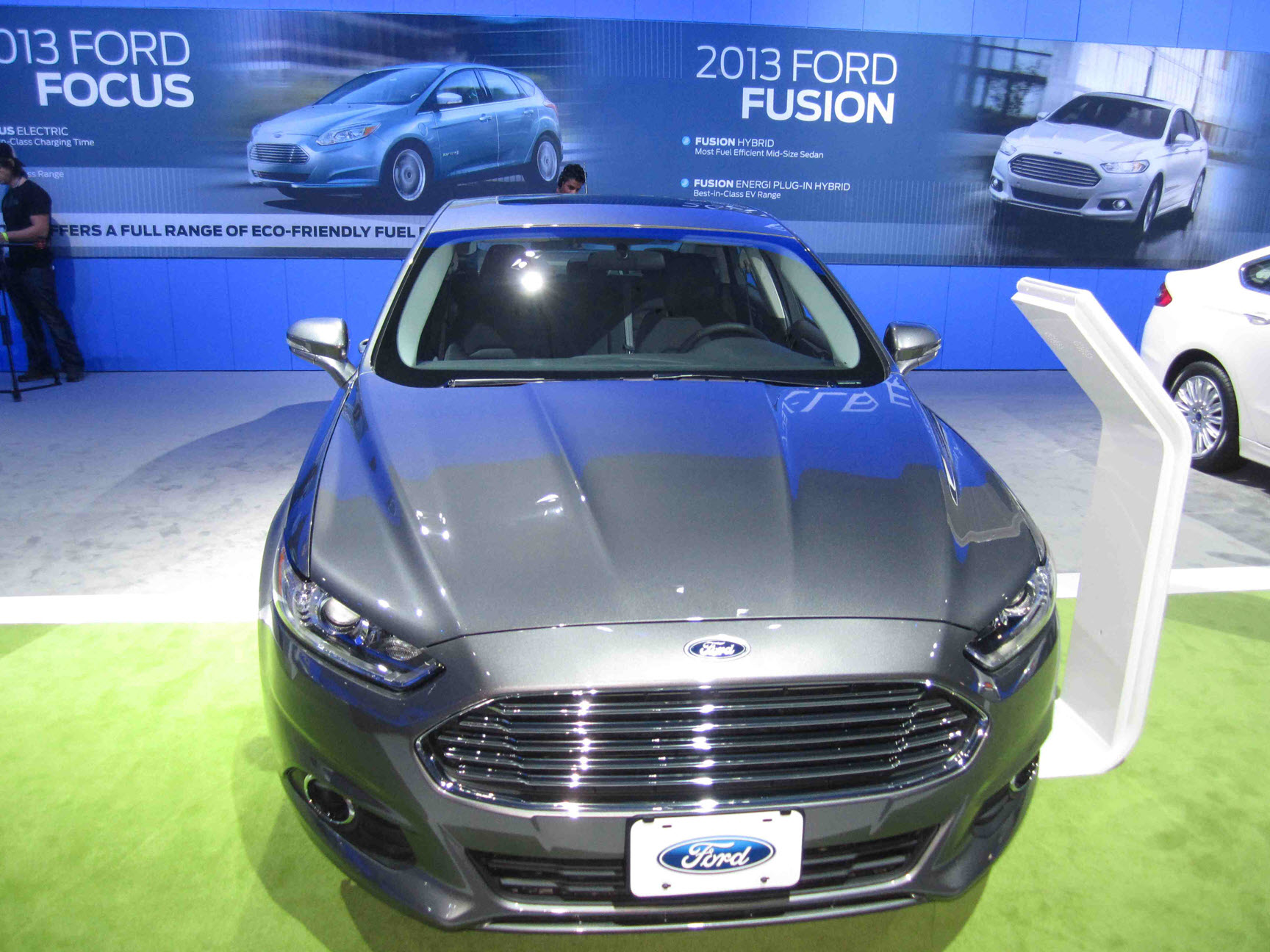 Grey Ford Fusion- 2012 LA Auto Show