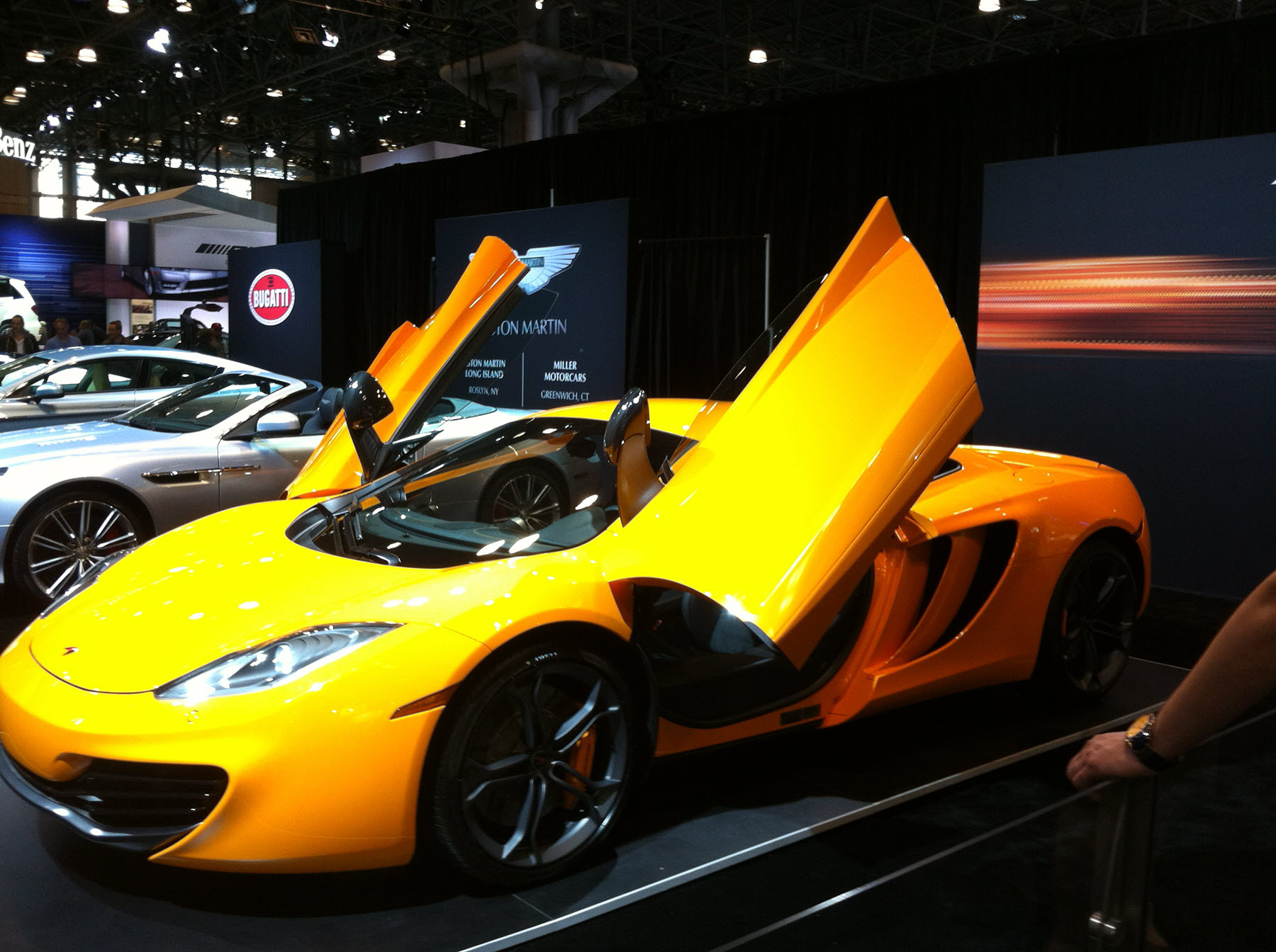 McLaren Yellow car-2