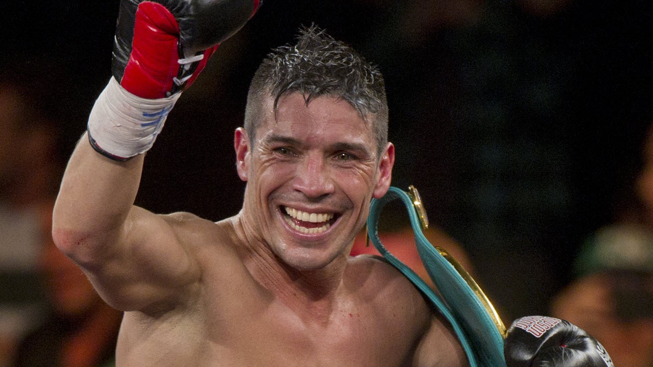 Boxing champ Sergio Martinez