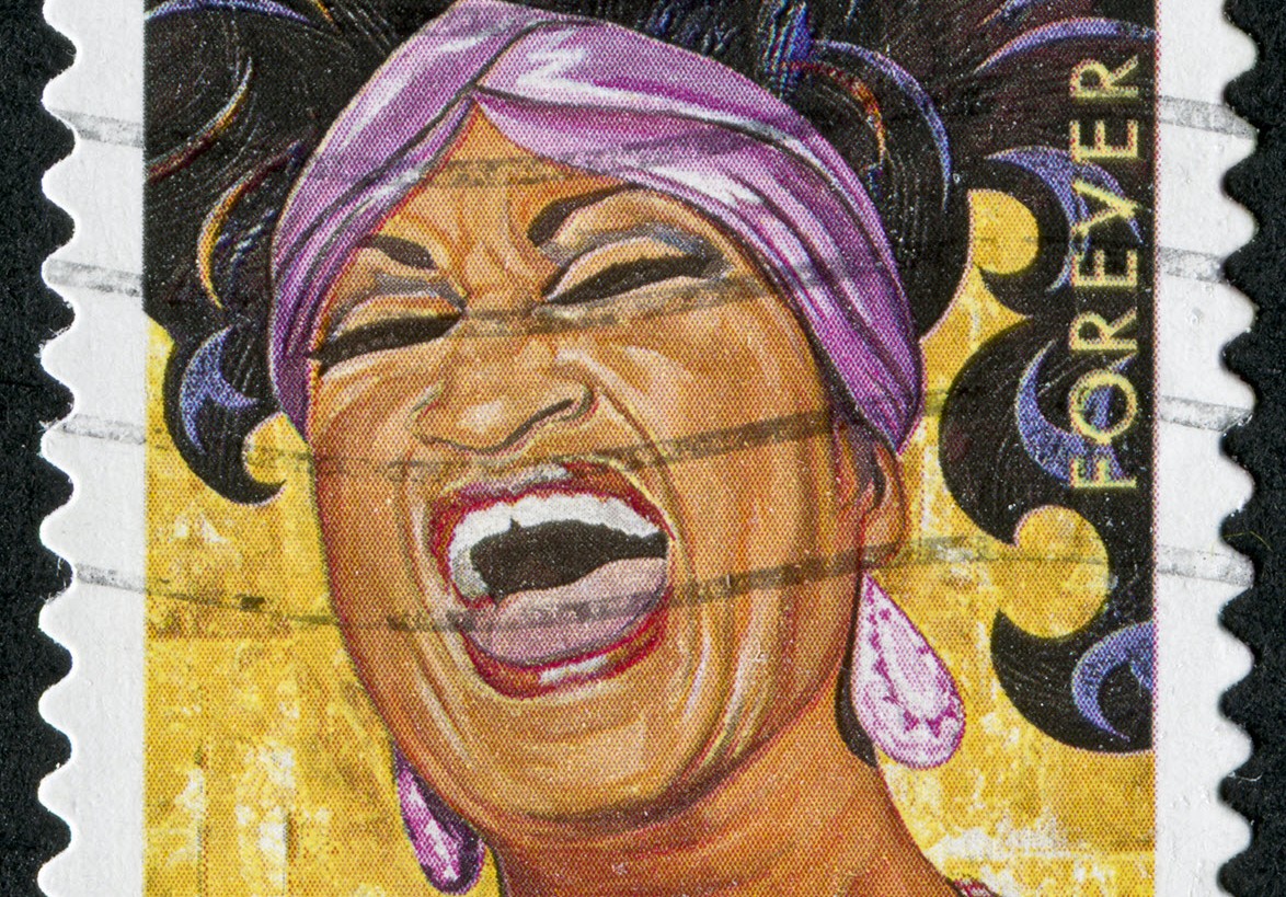 Stamp of Celia Cruz