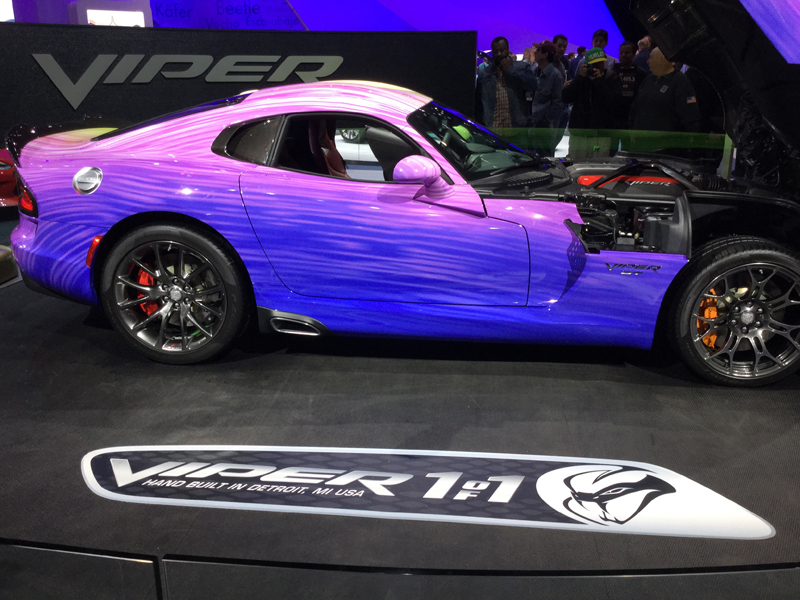 Viper Purple & green car- A2