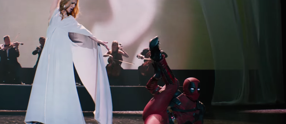 Celine Dion Ashes From The Deadpool 2 Motion Picture