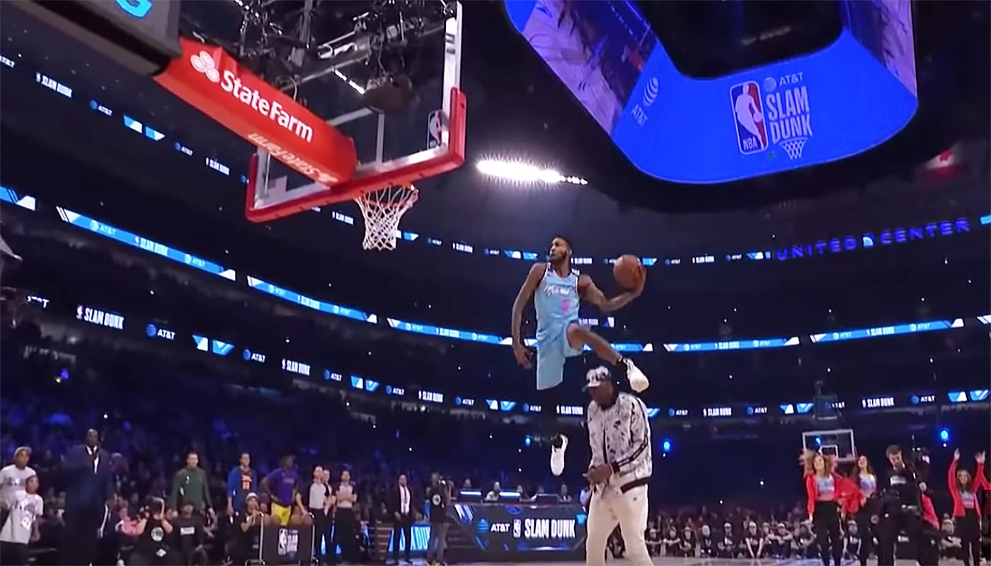 2020 NBA Slam Dunk Contest Highlights 'LLERO