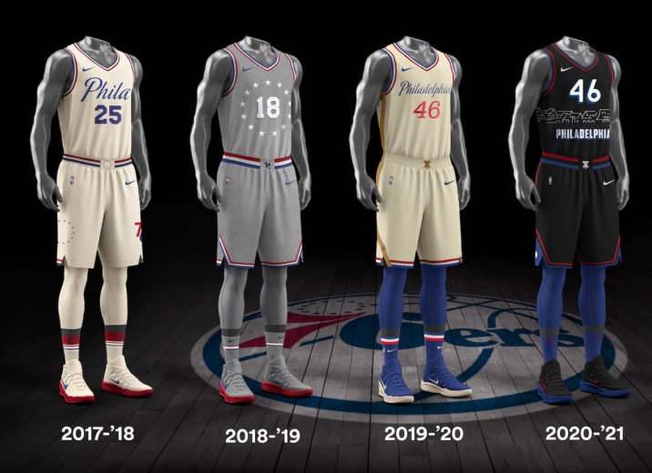 Sixers City Edition NBA Jersey
