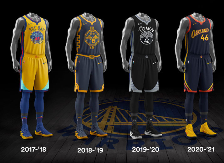 Golden State Warriors NBA City Edition Jersey